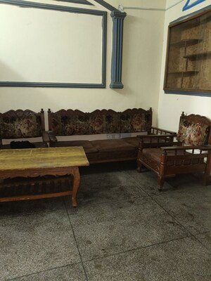 Living Room in 1 BHK Builder Floor at Cascade Mona City Homes, KharaR-Banur Road – for Rent