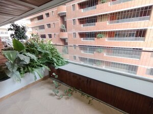 Balcony in 4 BHK Apartment at Pranava One Hyderabad, Somajiguda – for Rent
