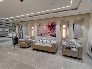 Living Room in 4 BHK Apartment at Pranava One Hyderabad, Somajiguda – for Rent