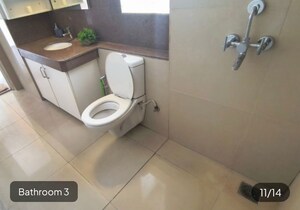 Bathroom in 3 BHK Apartment at Emaar Palm Gardens, Sector 83 – for Sale