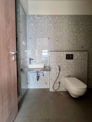 Bathroom in 3 BHK Apartment at Raymond The Invictus By GS, Pokhran Road No One – for Rent
