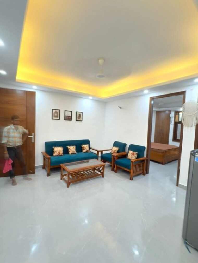 Living Room, freedom fighters enclave 1 Bedroom 500 Sq.Ft. Independent House In Freedom Fighters Enclave Delhi 10744862
