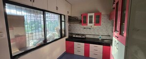 Kitchen in 1 BHK Apartment at Nikash Skies CHS, Pashan – for Rent