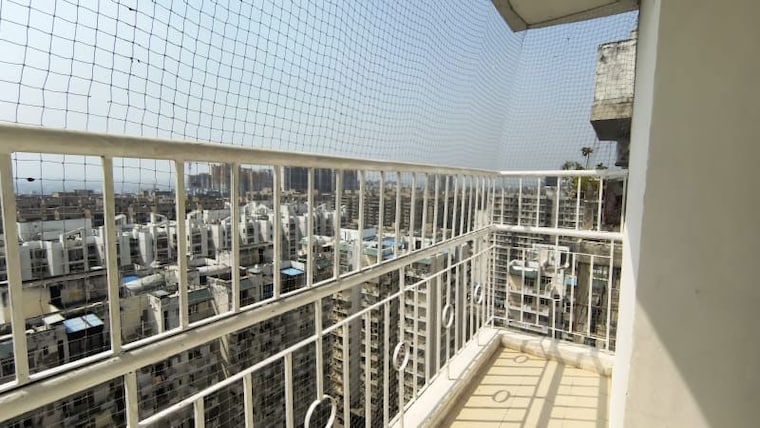 Balcony, kw-srishti 3 Bedroom 1485 Sq.Ft. Apartment In Raj Nagar Extension Ghaziabad 10744923