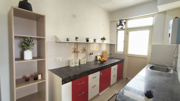 Kitchen, kw-srishti 3 Bedroom 1485 Sq.Ft. Apartment In Raj Nagar Extension Ghaziabad 10744923