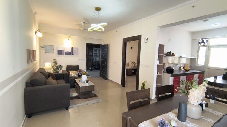 Living Room, kw-srishti 3 Bedroom 1485 Sq.Ft. Apartment In Raj Nagar Extension Ghaziabad 10744923
