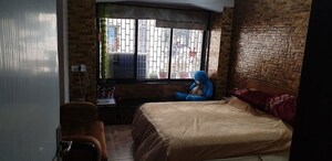 Bedroom in 2.5 BHK Apartment at Sun Damodar Shanti CHS, Kharghar Sector 20 – for Rent