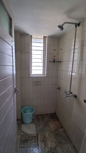 Bathroom in 1 BHK Apartment at Panchavati Gardens, Malad East – for Rent