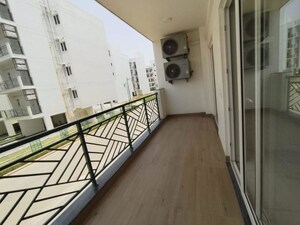 Balcony in 2.5 BHK Builder Floor at Central Park Flower Valley, Sohna Sector 33 – for Rent