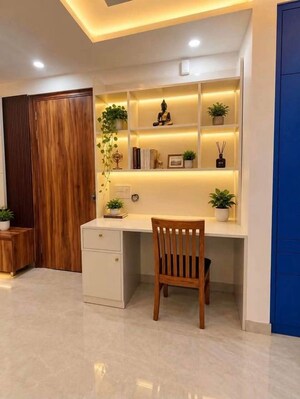 Living Room in 3 BHK Apartment at Conscient Heritage Max, Sector 102 – for Rent