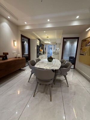 Dining area in 3 BHK Apartment at Aerocity – for Sale
