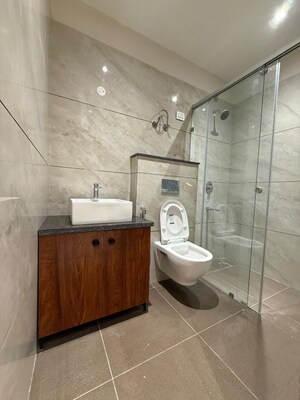 Bathroom in 3 BHK Apartment at Aerocity – for Sale