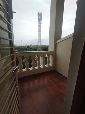 Balcony in 2 BHK Apartment at Nyati Ambience, Mohammadwadi – for Rent