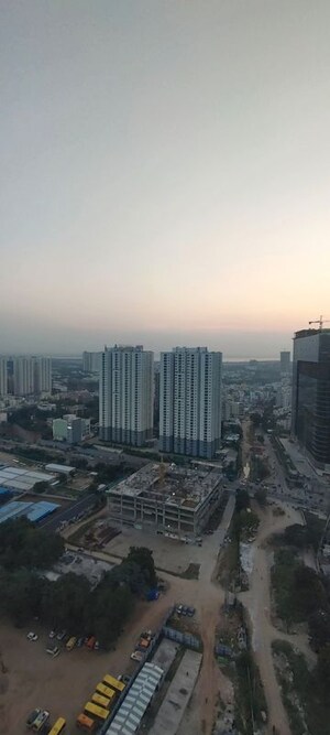 Staircase in 4 BHK Apartment at Ramky One Odyssey, Kokapet – for Sale
