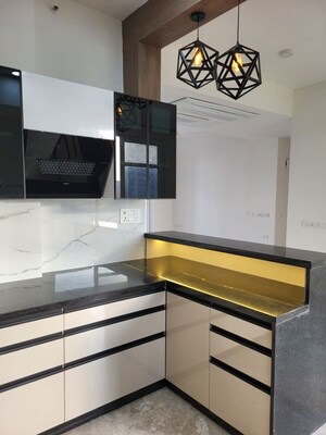 Kitchen in 4 BHK Apartment at SS The Leaf, Sector 85 – for Rent
