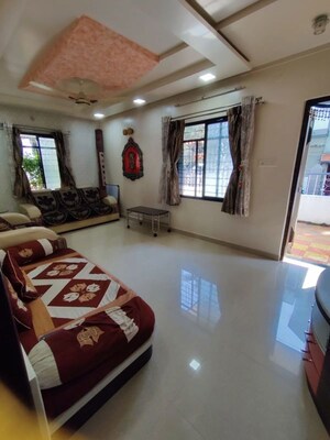 Living Room in 6 BHK Villa at Sasane Nagar – for Rent