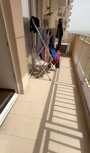 Balcony in 2 BHK Apartment at M3M Marina, Sector 68 – for Rent