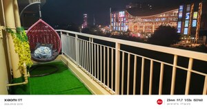 Balcony in 2 BHK Apartment at Eureka Diya Green City, Raj Nagar Extension – for Rent