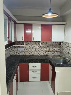 Kitchen in 2 BHK Apartment at Eureka Diya Green City, Raj Nagar Extension – for Rent