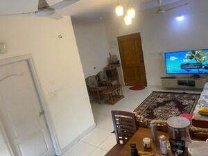 Living Room in 2 BHK Apartment at Sai Kalyan Ultima, Thanisandra – for Rent