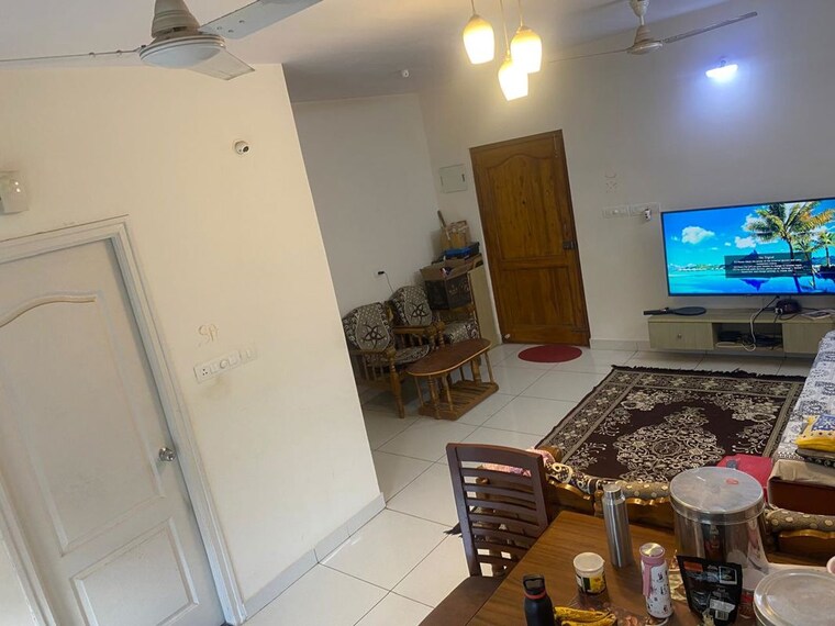 Living Room, sai-kalyan-ultima 2 Bedroom 1100 Sq.Ft. Apartment In Thanisandra Bangalore 10745334