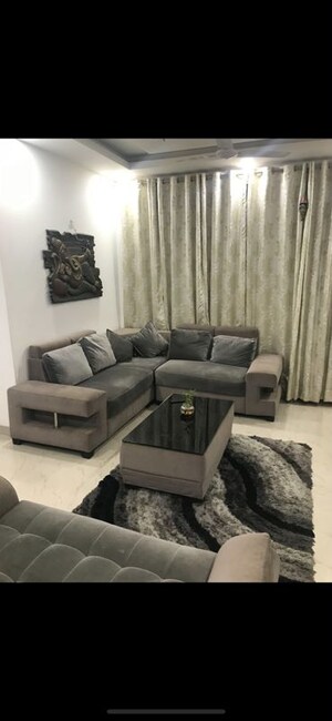 Living Room in 4 BHK Apartment at Shalimar Iridium, Vibhuti Khand – for Rent