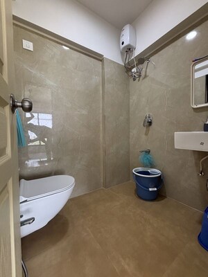 Attached Bathroom in 1 BHK Apartment at Gold Silver Brook, Santacruz East – for Rent