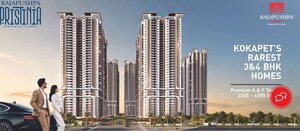 2 BHK Apartment – Nearby View at Rajapushpa Pristinia, Kokapet - for Sale