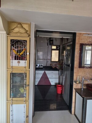 Kitchen in 3 BHK Apartment at Kanchan - Mrig Apartment, Andheri East – for Rent