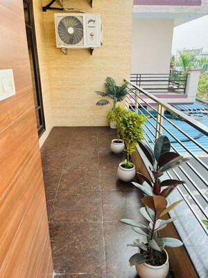 Staircase in 3.5 BHK Builder Floor at Mamta Homes, Lohgarh – for Sale