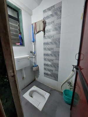 Bathroom in 2 BHK Apartment at Shree Laxmi Park 1, Vartak Nagar – for Rent