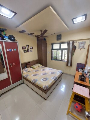 Bedroom in 2 BHK Apartment at Shree Laxmi Park 1, Vartak Nagar – for Rent