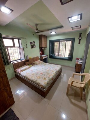 Master Bedroom in 2 BHK Apartment at Shree Laxmi Park 1, Vartak Nagar – for Rent