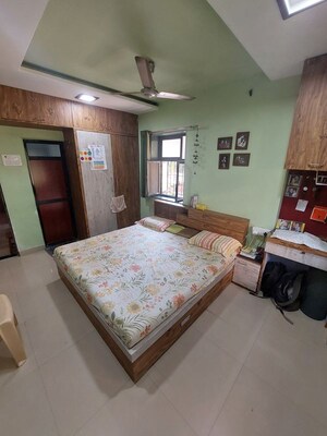 Master Bedroom in 2 BHK Apartment at Shree Laxmi Park 1, Vartak Nagar – for Rent