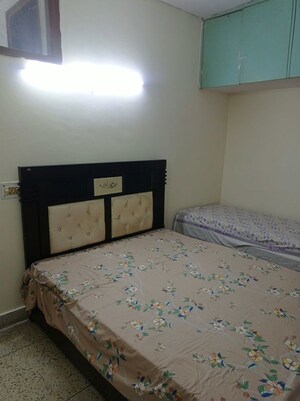 Bedroom in 2 BHK Builder Floor at Kalkaji – for Rent