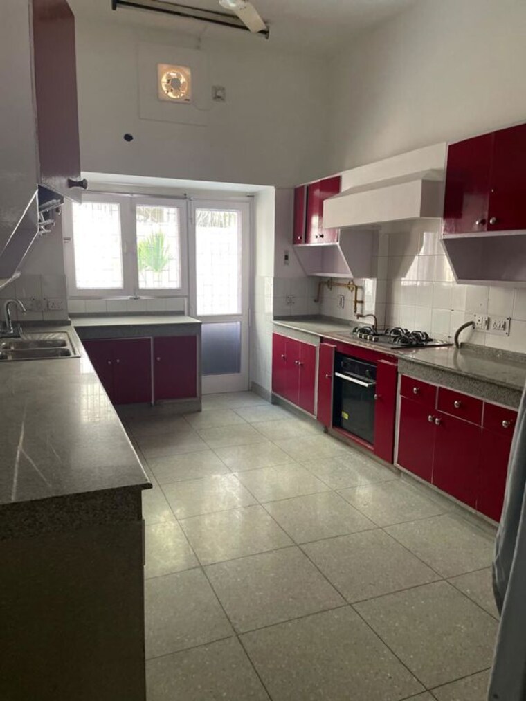 Kitchen, greater kailash i 4 Bedroom 4200 Sq.Ft. Builder Floor In Greater Kailash I Delhi 10745488