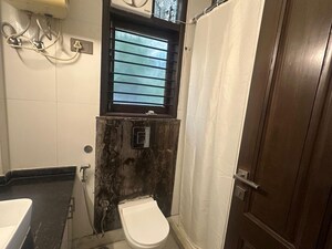 Bathroom in 3 BHK Builder Floor at Greater Kailash I – for Rent