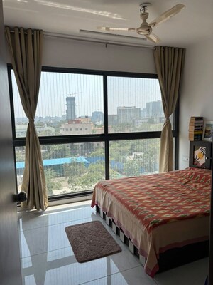 Bedroom in 2.5 BHK Apartment at Mantra Mirari, Koregaon Park – for Rent