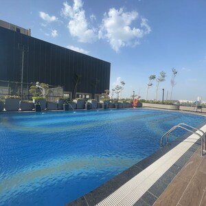 Swimming Pool in 3.5 BHK Apartment at M3M Skywalk, Sector 74 – for Rent