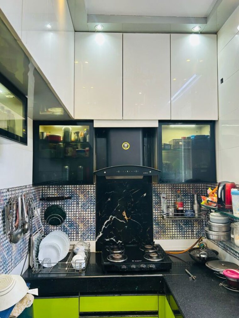 Kitchen, ansal-sushant-floors 3 Bedroom 1219 Sq.Ft. Builder Floor In Sushant Lok ii Gurgaon 10745125