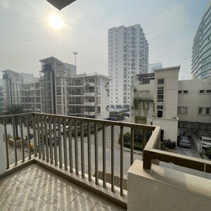 Balcony in 3.5 BHK Apartment at Emaar The Palm Drive-The Premier Terraces, Sector 66 – for Rent