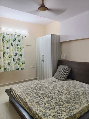 Bedroom in 2.5 BHK Apartment at Cybercity Rainbow Vistas, Hi Tech City – for Rent