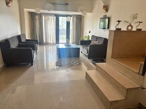 Living Room in 3 BHK Builder Floor at Sarvapriya Vihar – for Sale