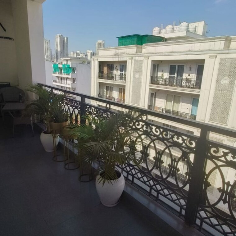 Balcony, ansal-esencia-amara-villas 3 Bedroom 2700 Sq.Ft. Apartment In Sector 67 Gurgaon 10745597