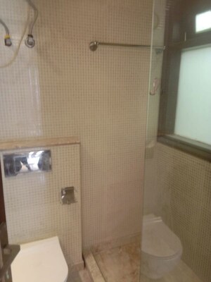 Bathroom in 4 BHK Builder Floor at Greater Kailash I – for Rent