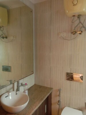 Bathroom in 4 BHK Builder Floor at Greater Kailash I – for Rent