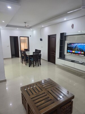 Dining area in 2 BHK Apartment at NK Savitry Enclave, Vip Road – for Rent