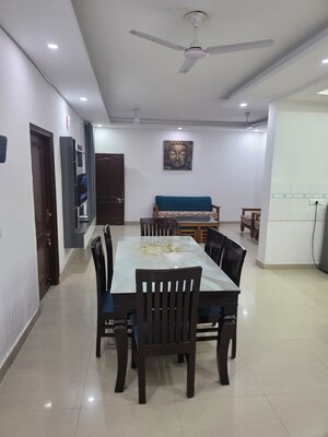 Dining area in 2 BHK Apartment at NK Savitry Enclave, Vip Road – for Rent