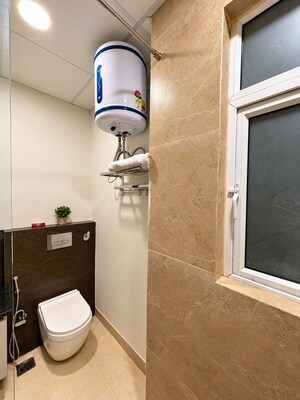 Bathroom in 2 BHK Apartment at Cliffton Valley, Panthaghati – for Sale