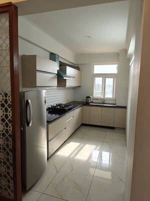 Kitchen in 3 BHK Apartment at Riverdale Hazelwood Residences, High Ground – for Rent